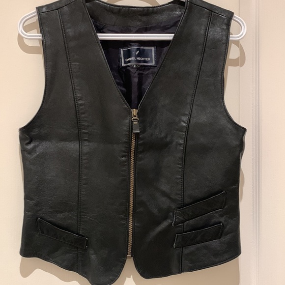 Daniel hecter leather vest for women - Picture 6 of 6